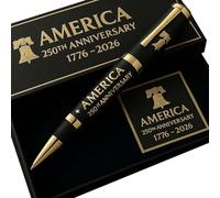 ERRORY Collectors Edition Gel Pen Americans 250 Years Anniversary Premium Metal Ensures Reliability Comfortable Grip