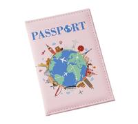 ERRORY Color Print Global Passports Holder Covers PU Leather Passports Covers Card Holder For Credit Cards Passport Cover Pu Leather Passport Cover Credit Card Case For Women Man