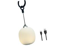 ERRORY Creative Eggs Shape Soft Silicone Lights 5 Brightness Setting Waterproof LED Camping Lights Atmospheres Lighting Light Weight Climbing Hiking Squeeze Dimmable Silicone Lamp