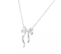ERRORY Elegant Bowknot Pendant Necklace Small Bowknot Necklace Party Modern Chain For Various Occasion Formal Occasion