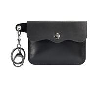 ERRORY Elegant Business Wallet PU Leather Wallets With Keychain Protecting Coin Purse Travel Change Pocket And Card Slots Office Essential