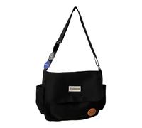 ERRORY Fashion Nylon Messengers Bag Fabric Ergonomic Shoulder Great for Essential and Documents Nylon Shoulder Large