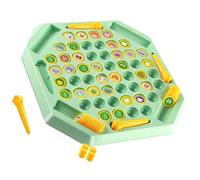 ERRORY Flipping Chesses Memory Game Animal Fruit Flipping Chesses Board Game Creative Parent Child Interactive Toy Travel Desktop Animal Fruit Memory Challenge Parent Bonding Strategy