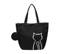 ERRORY Large Capacity Handbag for Women Girls Casual Canvas Bag Print Shoulder Shopping Dating Student School Women Canvas Handbag Large Capacity Shoulder Student Schoolbag for Daily