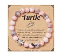 ERRORY Lightweight Turtles Charm for Him Her Comfort Fit Casual or Party Accessories Elegant Couple Accessory Lightweight Unisex Wrist Accessory