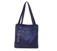 ERRORY Modern Convertible Jeans Bag Women’s Carryall With Multiple Compartments Comfortable Shoulder Bags For Travel Textbook Organizer Bag
