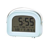 ERRORY Multifunction Room Alarm Clock with Real Time Temperature Display Clear LED Screen Simple Controls Lightweight Housing Digital Clock Thermometers