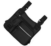 ERRORY Practical Shoulder Strap Utility Chest Pack Lightweight Wear Resistant Bag with Multiple Compartments Adjustable Shoulder Strap Bag