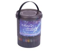 ERRORY Quick Dry Ergonomic Acrylic Markers Ideal for Classroom Handwriting Sketching Projects Ready Handcrafts Markers Set