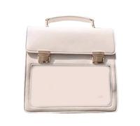 ERRORY Student School Backpack Top-handle Bag Women Transparent Ita Japanese for Pin Display Student School Transparent Travel Shoulder