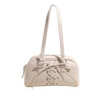 ERRORY Trendy Ballet Inspired Shoulder Bag with Bows Tie Embellishment PU Leather Handbag for Students and Professionals Alike Spacious Interior Handbag