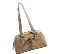 ERRORY Trendy Ballet Inspired Shoulder Bag with Bows Tie Embellishment PU Leather Handbag for Students and Professionals Alike Spacious Interior Handbag