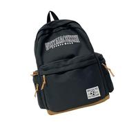 ERRORY Unisex Classical Vintage High Schooler's Daypack Spacious Compartments Large Capacity Backpack For Books And Stationery Japanese Schoolbag