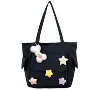 ERRORY Women Armpit Bag Cartoon Handbag Nylon Shoulder Students School Large Capacity Underarm Shopping Dating Women Large Capacity Shoulder Top Handle Handbag Lovely Cartoon Armpit