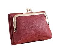 ERRORY Women's Wallet Purse with Easy Access Clear Window Photo Display Kiss Coin Pocket and Coin Bag Credit Card Holder Fashionable Money Pouch