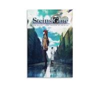 ERRTAYB Steins;Gate Movie Poster Canvas Poster Wall Art Decor Living Room Bedroom Decoration Posters 20x30inch(50x75cm) Unframe