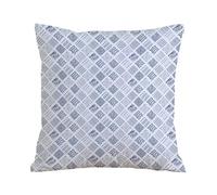 ERRTU Throw Pillow Case Pillowcase Square Printed Cushion Cover for Living Room Sofa Couch Bed Car,Abstract, Square Lines Dots Wavy Stripes,18x18 in