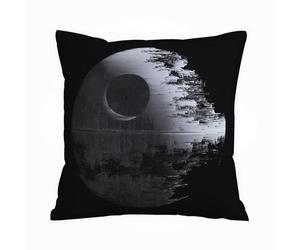 ERRTU Throw Pillow Case Pillowcase Square Printed Cushion Cover for Living Room Sofa Couch Bed Car,War Death Star Black Gray,20x20 in