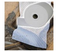 ERRULAN 39.3in Width Oil-only Absorbent Mat Roll, Hydrophobic Oil Spill Control Cotton, Polypropylene Industrial Oil Pad for Absorbs Oils & Fuels, Repels Water(W 0.5m/19.7in,H 10m/393.7in/32.8)