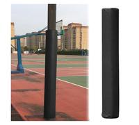 ERRULAN 6ft Round Pole Padding Outdoor 2 3 4 5 6 7 8 9 10 In, Wrap Around Basketball Waterproof Protective Pad All-Weather, High-density Foam Garage Or Basement Pole Covers(Black,Dia 2in (5cm) Pole)