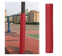 ERRULAN 6ft Round Pole Padding Outdoor 2 3 4 5 6 7 8 9 10 In, Wrap Around Basketball Waterproof Protective Pad All-Weather, High-density Foam Garage Or Basement Pole Covers(Red,Dia 7in (18cm) Pole)