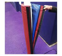 ERRULAN 7 Ft Padding to Wrap Around Metal Pole, Heavy Duty Basketball Hoop Protector Padding, Volleyball Court/playground Post Universal Safety Pads for 2" - 10" Round Poles(Red,Dia 1.5''/4cm)