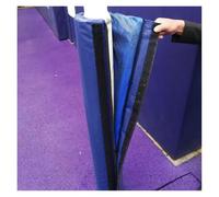 ERRULAN 7 Ft Padding to Wrap Around Metal Pole, Heavy Duty Basketball Hoop Protector Padding, Volleyball Court/playground Post Universal Safety Pads for 2" - 10" Round Poles(Blue,Dia 3''/7.5cm)
