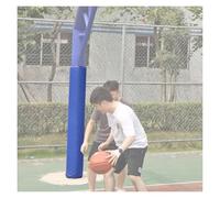 ERRULAN All-weather Round Basketball Pole Padding, Waterproof Football Goal Pole Pad Around for Player Protection, Impact Cushion Garage Protective Pads(Blue,Dia 3''/7.5cm)