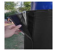 ERRULAN Basketball Pole Pad Heavy Duty Safety Pole Pads for Player Protection, Waterproof Wrap Around Metal Poles Hoop Pads, Impact Cushion Foam Collision Guard(Black-H 7.5'/2.3m,Dia 1.5''/4cm)