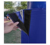 ERRULAN Basketball Pole Pad Heavy Duty Safety Pole Pads for Player Protection, Waterproof Wrap Around Metal Poles Hoop Pads, Impact Cushion Foam Collision Guard(Blue-H 7.5'/2.3m,Dia 1.5''/4cm)