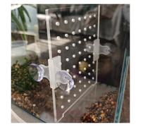 ERRULAN Fish Tank Separator, Acrylic Aquarium Isolation Grid Plate with Suction Cup/Fish Tank Aquarium Accessories, Large Aquarium Fish Tank Divider Clear Kit for Fry(I Pattern,55x60cm/21.6x23.6in)