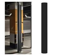 ERRULAN Garage Pole Padding Wrap Self Adhesive Basement Pole, Basement Post High-density Foam Padding, Universal Round Safety Cushion Pad for Gym Garage Playground(Black-H 7.5'/2.3m,Dia 1.5''/4cm)