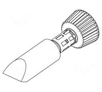 ERSA-0102CDLF100 0102CDLF100/SB soldering tip screwed 10 mm for soldering iro...