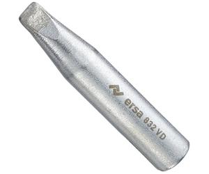 Ersa Ersadur 0832VD Long-Life Soldering Tip Straight Chisel-Shaped 5.0 mm Wide with Ersadur Coating