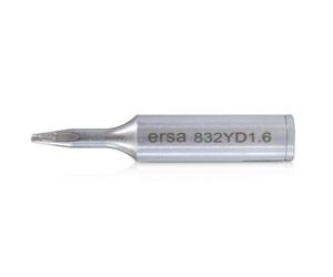 Ersa Ersadur 0832YD Long-Life Soldering Tip Straight Chisel-Shaped 1.6 mm Wide with Ersadur Coating
