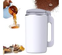 ERSDM Electric Grain Grinder Mill,600G Coffee Bean Grinder,Portable Household Small Automatic Grinding Machine Pulverizer for Bean/Nut/Spice/Coffee (Color : White)