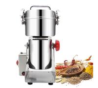 ERSDM Electric Grain Grinder Mill,Swing Type Commercial Grinders,Spice Herb Grinder Commercial Superfine Machine Dry Cereals Pulverizer for Dry Cereals Corn Pepper Coffee (Size : 800g)