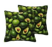 ERSDWRE Avocado Pattern Print Decor Pillowcase Throw Pillow Cover Couch Pillow Covers Cushion Cover For Home Sofa Bed