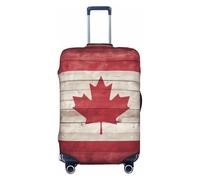 ERSDWRE Canada Flag Print Luggage Cover Elastic Suitcase Covers Luggage Protector Fits 18-32 Inch Travel Accessories