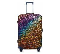 ERSDWRE Classic Snake Skin Print Luggage Cover Elastic Suitcase Covers Luggage Protector Fits 18-32 Inch Travel Accessories