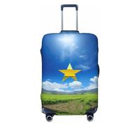 ERSDWRE Flag of Venezuela Print Luggage Cover Elastic Suitcase Covers Luggage Protector Fits 18-32 Inch Travel Accessories