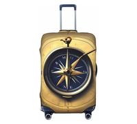 ERSDWRE Law of The Compass Navigation Print Luggage Cover Elastic Suitcase Covers Luggage Protector Fits 18-32 Inch Travel Accessories