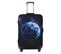 ERSDWRE Universe Planet Print Luggage Cover Elastic Suitcase Covers Luggage Protector Fits 18-32 Inch Travel Accessories