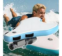 ErShangMao Electric Inflatable Bodyboard/Paddleboard With Underwater Scooter,2-In-1 Electric Surfboard/Jetboard Water Sport Kit,10-Speed Low/High Modes,40-130min Runtime For Kids Adults 500W