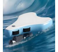 ErShangMao Electric Inflatable Surfboard & Underwater Scooter,Pool Electric Bodyboard/Paddleboard With Motor,10-Speed,3-9km/H,40m Depth,360° Handle,Drop-Stitch Material For Pools,Lake,Ocean,Sea 500W