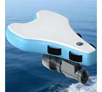 ErShangMao Electric Surfboard + Sea Scooter,Protable Electric Inflatable Paddleboard/Jetboard + Underwater Sup Motor,3-9km/H,10-Speed,40-130min Life,253lbs Capacity Adults Bodyboard 700W