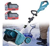 ErShangMao Lightweight Electric Snow Shovel - Cordless Snow Blower 1000W Brushless Motor | 4500mAh Battery | 30 Mins Use | Snow Thrower for Seniors & Easy Winter Clearing 2batteries