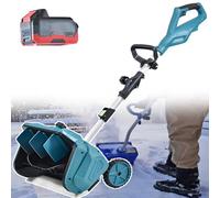 ErShangMao Lightweight Electric Snow Shovel - Cordless Snow Blower 1000W Brushless Motor | 4500mAh Battery | 30 Mins Use | Snow Thrower for Seniors & Easy Winter Clearing 1battery