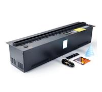 ErShangMao Luxury 3d Water Vapor Fireplace - Electric Fireplace: 7-Color App-Controlled Flames & Ultra-Thin Stainless Steel Build. Safe, Energy-Efficient Led Mood Lighting 70cm/27.6in