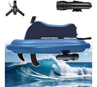 ErShangMao Pro Inflatable Ride-On Electric Watercraft,500w 10000mah Underwater Scooter Detachable,All-In-One Water Adventure Kit-130min Runtime, 3-7 Km/H,For Explorers Boat+Thrusters